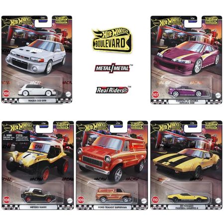 Hot Wheels Boulevard MIX 4 (2024)