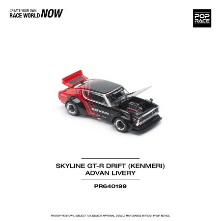 Pop Race Skyline GT-R Drift (KENMERI)