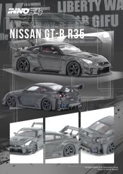  Inno64 Nissan GT-R (R35) LBWK Super Silhouette 35GT-RR