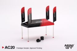  MINI GT Paddock Service Tent Set