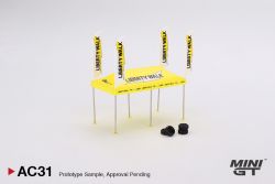  MINI GT Paddock Service Tent Set