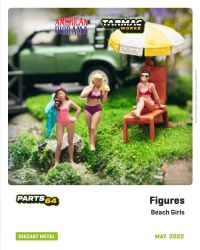  American Diorama x Tarmac Works Beach Girls